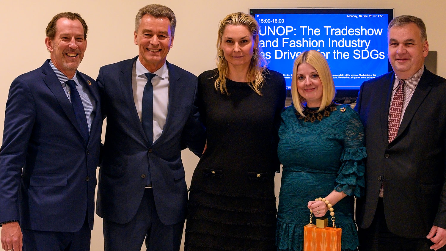 Left to right: Robert Skinner, Detlef Braun, Lucie Brigham, Kerry Bannigan and Jürgen Schulz (Photo: Rich Dodge)