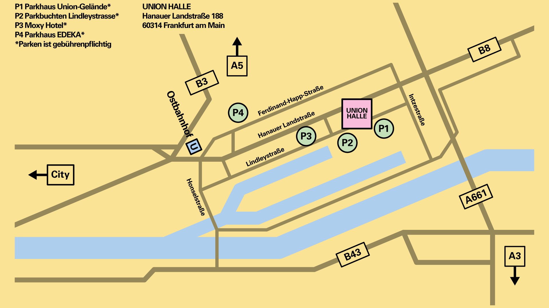 Neonyt Lab 2022: Lageplan, Union Halle, Frankfurt am Main